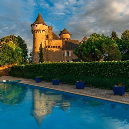 Lugan  Chateau Garinie 15Th Century Medieval Castle In The South Of France מראה חיצוני תמונה