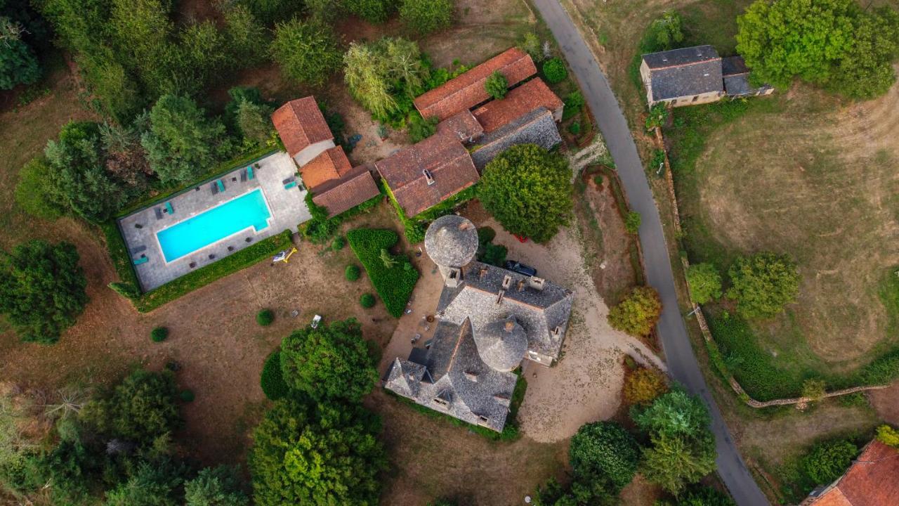 Lugan  Chateau Garinie 15Th Century Medieval Castle In The South Of France מראה חיצוני תמונה
