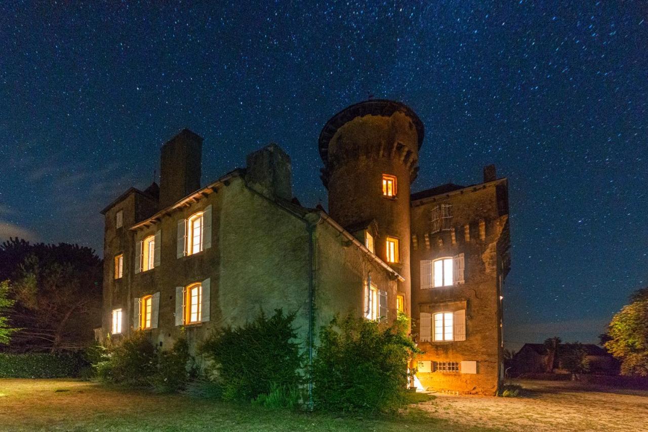 Lugan  Chateau Garinie 15Th Century Medieval Castle In The South Of France מראה חיצוני תמונה
