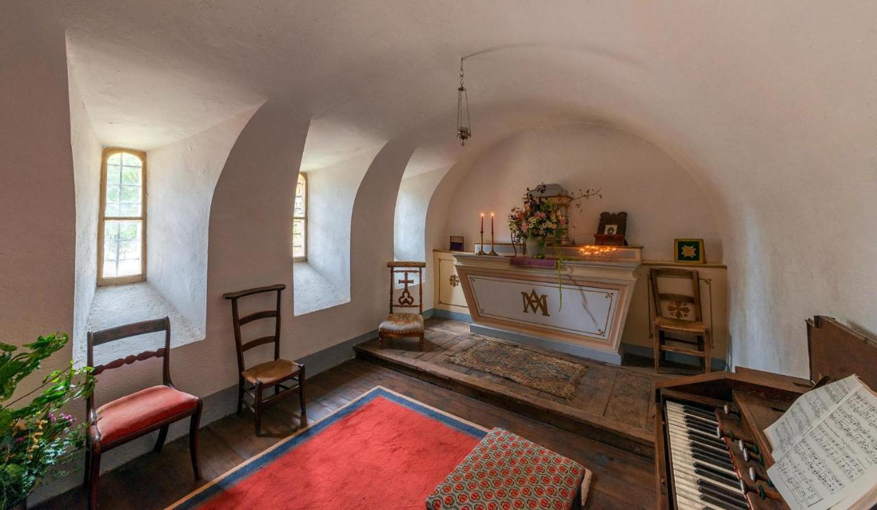 Lugan  Chateau Garinie 15Th Century Medieval Castle In The South Of France מראה חיצוני תמונה